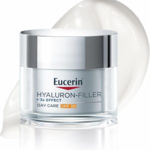 Eucerin Hyaluron-Filler Day Cream SPF 30 (50ml), Anti-Aging Cream with Anti-Wrinkle and Moisturizing Action, with Hyaluronic Acid for Rejuvenated Skin, for All Skin Types