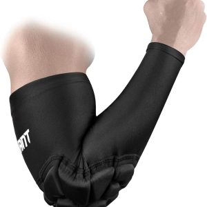 EULANT Flexible Elbow Pads, Thick Padded Sleeves for Basketball Arms, Elbow Protectors for Futsal Goalkeeper Volleyball Handball Dance Boxing MMA MTB Skating Gymnastics
