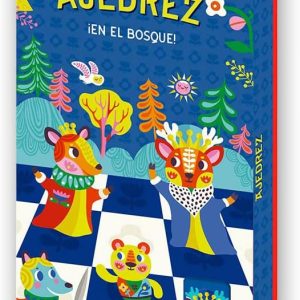 CHESS IN THE FOREST. WOOD GAME