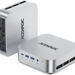 ACEMAGIC Matrix Mini M1 Mini PC, Windows 11 Pro, AMD Ryzen 7 6800H(8C/16T,up to 4.7GHz),AMD Radeon Graphics,16GB LPDDR5 512GB SSD Mini Computer Support 4K Triple Display/2.5G LAN/WiFi 6/BT5.2