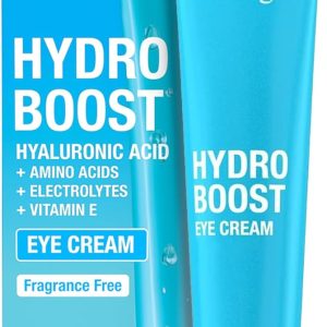 Neutrogena Hydro Boost Eye Contour (15ml) Moisturizing Eye Cream with Hyaluronic Acid, Amino Acids and Vitamin E, Dark Circle Cream and Bags