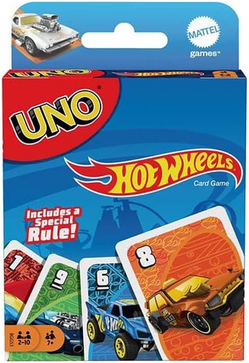 Mattel Games - UNO Hot Wheels card game
