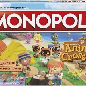 Monopoly Animal Crossing New Horizons Edition Board Game for Kids Ages 8 and Up, Fun Game to Play for 2-4 Players