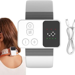 4D Neck And Shoulder Massager, Electric Neck Massager With Remote, 4 Modes Adjustable Rechargeable Massage Machine, Heated Massagers For Muscle Relaxation