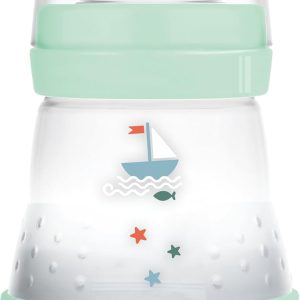 MAM Easy Start Anti-Colic Baby Bottle with SkinSoftTM Silicone Teat 0+ Months, 160 ml, Blue