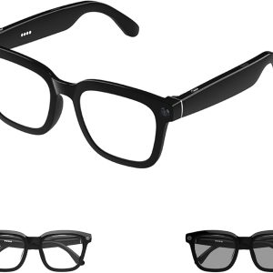 Ai Smart Glasses with Camera and Bluetooth, 4K HD Video Recording, Real Time Translation, Color Changing Lens for Travel, Sports, Outdoor