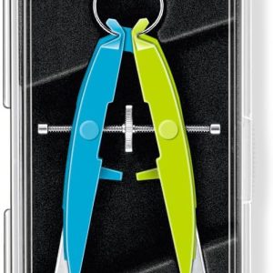 Staedtler Mars 556 00-N1 Precision Geometric Compass with Spindle and Central Wheel Adjustment
