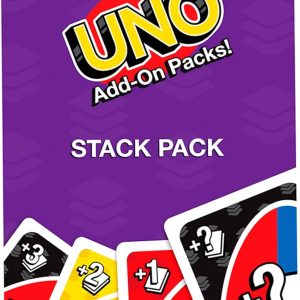 Mattel Games UNO JCV58 Extra Pack for Kids, Adults and Family Game Parties
