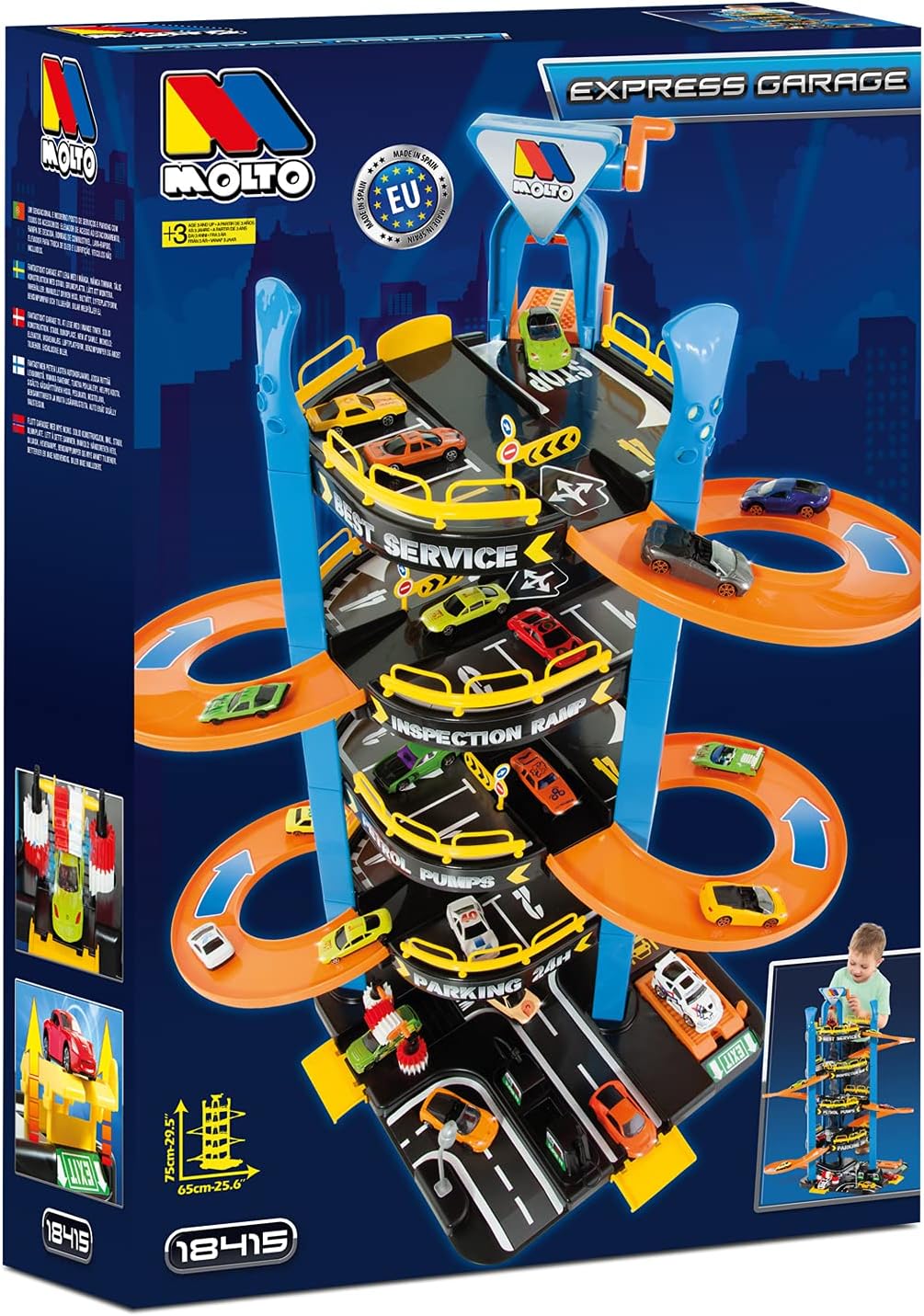 MOLTO- Electronic Parking for Children 5 Floors, (5474) - Image 7