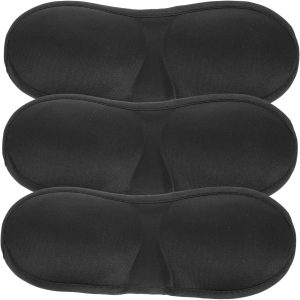 OUNONA 3 Piezas de Ojos Parasol para Dormir Ajustable Ocular de Viaje para Uso Doméstico o Aerolínea