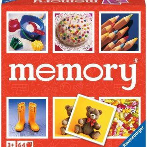 Ravensburger – Memory Junior, Memory Game for Kids and Families, Recommended Age 3+, 64 Playing Cards, 20880 7