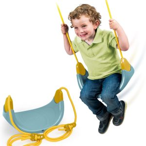 FEBER Casual Easy Swing Adaptable to Any Support, Easy Assembly, Light and Temperature Resistance, Maximum Weight 60 kg, 3 to 10 Years, Famous (FEB11000)