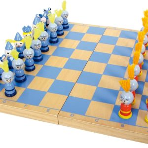 Small Foot Legler 2019198 Chess Set – Chevaliers, for 2 Players