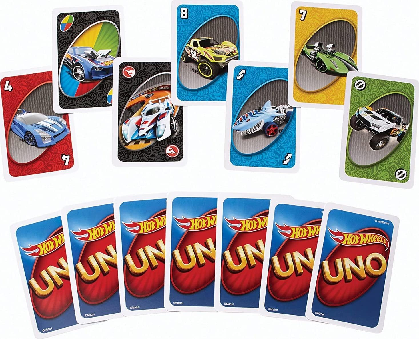 Mattel Games - UNO Hot Wheels card game - Image 4