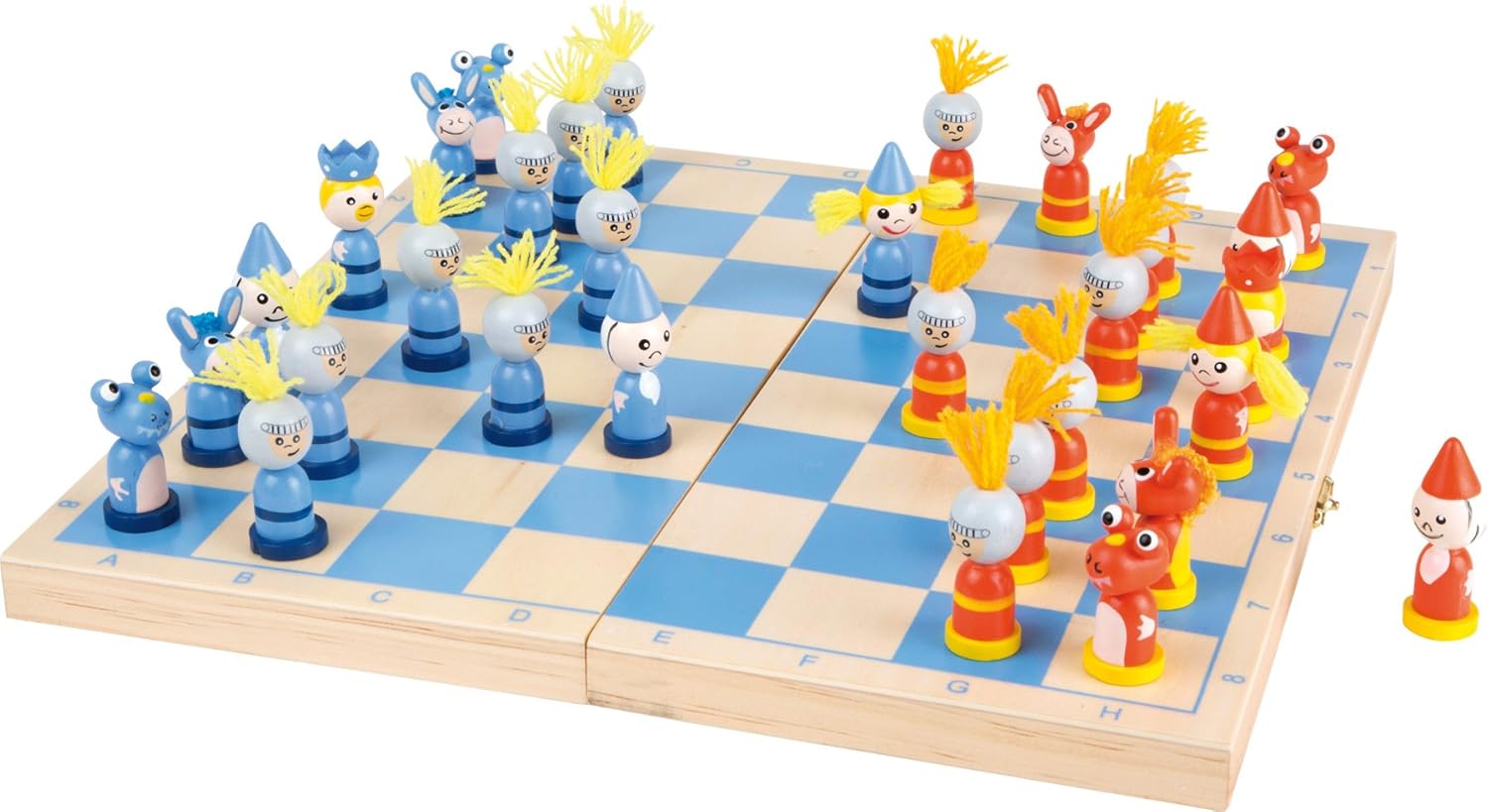 Small Foot Legler 2019198 Chess Set - Chevaliers, for 2 Players - Image 2