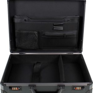 Aluminum Briefcase Business Office Travel Work Laptop Briefcase