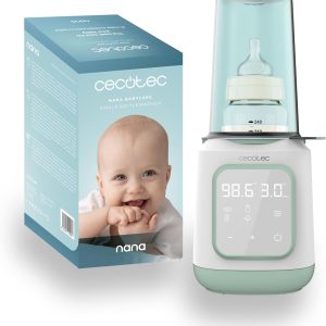 Cecotec Nana BabyCare Single Bottle Warmer, 4 Modes, Bottle Basket, BPA Free, Safe for Storing Water, Milk and Food