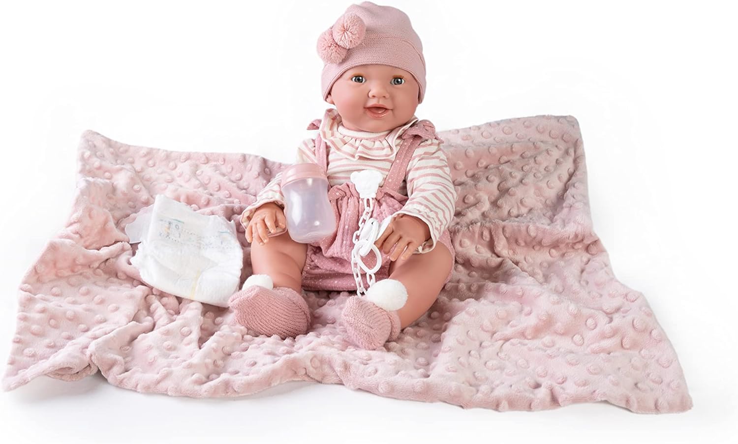 Antonio Juan Dolls - Newborn MIA Pees with Blanket