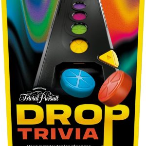 Drop Trivia Electronic Group Game Inspired by Trivial Pursuit – French Version