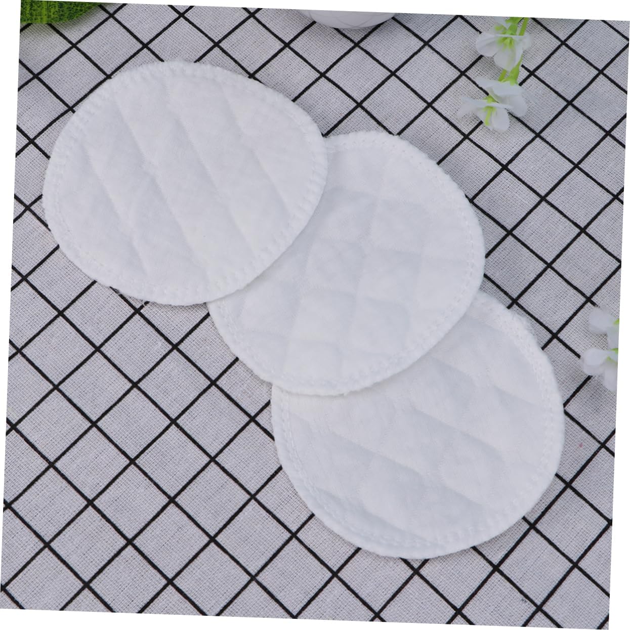 20pcs Breastfeeding Pads Cotton Pad Quick Absorption Washable - Image 2