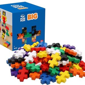 Plus-Plus- Big Basic 100 Building Set, Multicolor (3210), Assorted Colour/Model
