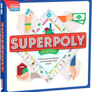 Falomir Superpoly 646375 Classic Board Game, Multi-Colour