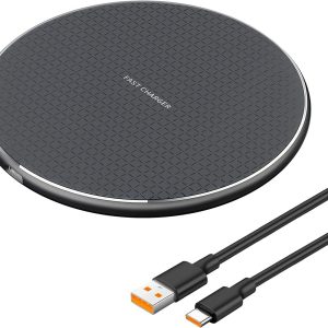 35W Fast Wireless Charger, USB C Wireless Charging Dock Compatible with iPhone 16/15/14/13/12/11, Galaxy S24/S23/S22/S21, Wireless Charger 20W Compatible with qi