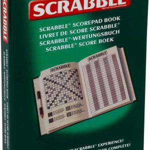 Ideal Scrabble: Classic Bookmark Book to Complete Your Scrabble Experience, Classic Games, Word Games, for 2-4 Players, Ages 10+
