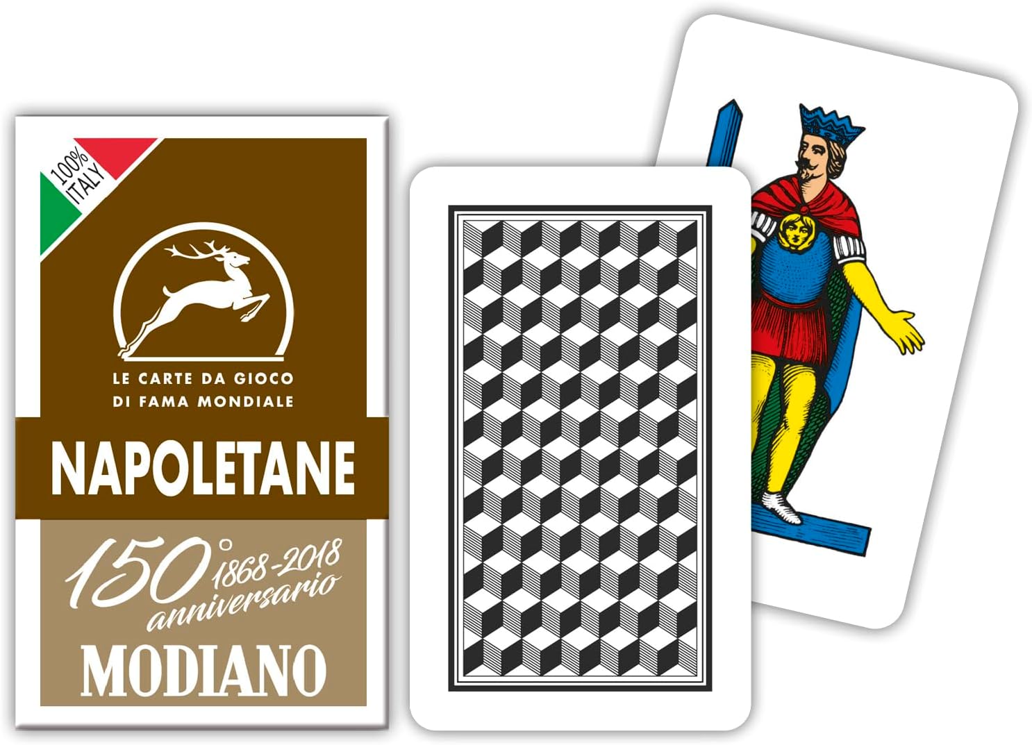 Game Cards Napoletane Brown 150th Anniversary - Image 2
