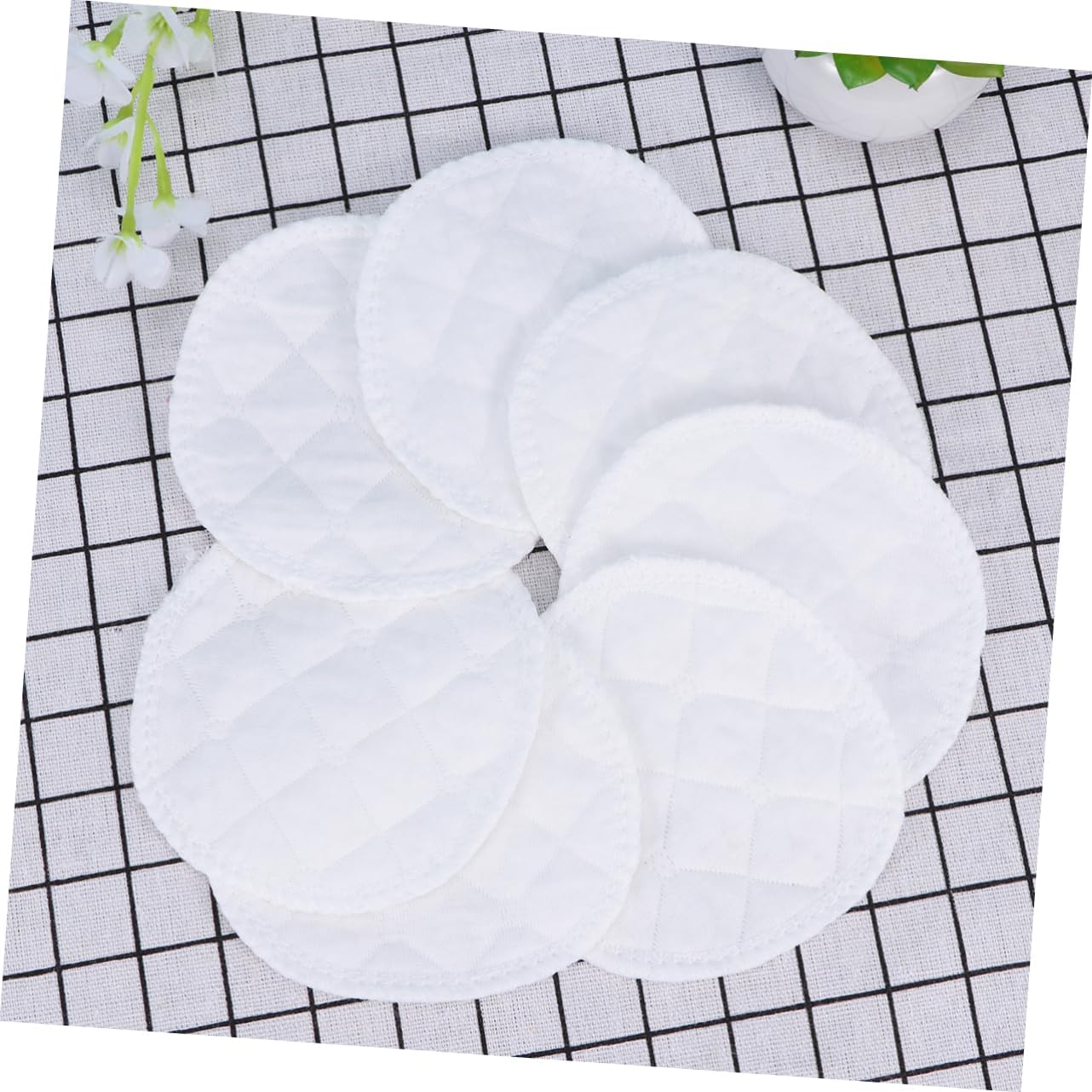 20pcs Breastfeeding Pads Cotton Pad Quick Absorption Washable - Image 6