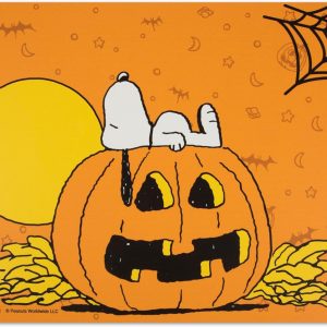 Excelsa Peanuts Halloween Placemat 43.5 x 28.5 cm PP Plastic