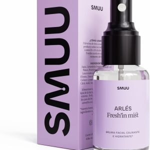 Arles Soothing and Refreshing Face Mist, High Protection Moisturizing Facial Mist Ideal for Daily Care of Sensitive Skin. Biocompatible Cosmetics Brand SMUU