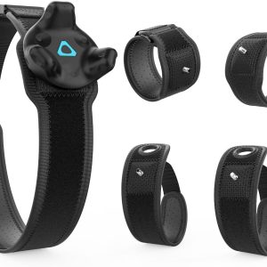 AMVR Tracker Belt+2 Wrist Straps+2 Palm Straps Full Body Tracking VR Bundle for HTC Vive Trackers 3.0/2.0, Adjustable Hand/Foot and Waist Straps Motion Capture (Set of 5)