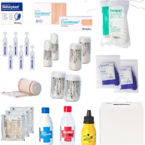 FERRETELIX Replacement Kit for First Aid Kit – CE Approved Products – Made in Spain