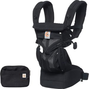 Ergobaby Ergonomic Baby Carrier Backpack Newborn, Omni Classic Cool Air Mesh, Baby Carrier in Backpacks (Black Onyx)