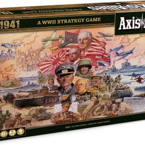 Renegade Game Studios Axis & Allies: 1941 – A WWII Strategy Board Game, Renegade Game Studios, Epic War Game Set in 1941, Struggle for Supremacy, Ages 12+, 2-5 Players, 1-3 Hour Playing Time