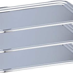 Aps – Set of 3 Serving Trays (Metal, 53 x 32.5 cm)