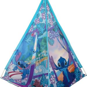 Disney Stitch Kids Play Tent, Officially Licensed for Imaginative Indoor and Outdoor Play, Hideaway for Girls and Boys, Ages 2+