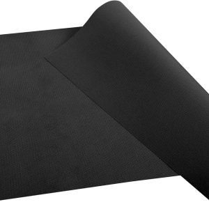 Set of 100 Disposable Placemats (30 x 40 cm), Black