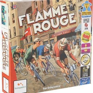 Lautapelit , Flamme Rouge , Board Game , Ages 8+ , 2-4 Players , 30-45 Minute Playing Time