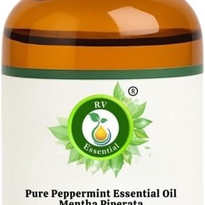6 Pack Essential Oils Peppermint, Lavender, Eucalyptus, Lemongrass, Orange, Rosemary – 100% Pure Natural for Aromatherapy Spa Relaxation Skin Hair Scented Candles Gift Set – 15ml