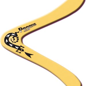Paul Günther 1374 – Boomerang Pegasus B, Classic Shape, Approx. 25 cm High, Made of Unbreakable Polypropylene, Fly About 18 – 20 m Distance