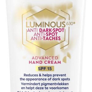 NIVEA LUMINOUS 630 Advanced Anti-Dark Spot Hand Cream (50ml), Hyaluronic Acid Enriched Skin Cream, Nourishing Hand Cream for Luminous Skin