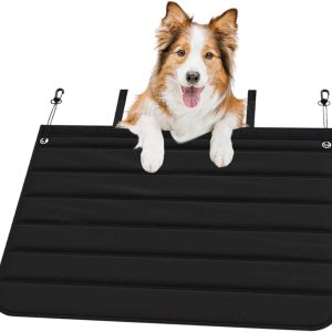 Trunk Mat Bumper Protector, Foldable Rear Bumper Guard, Anti-Scratch Pet Pad, Prevent Stains, 31.5 x 25.59 inch, Ideal for Unloading and Charging, Compatible with Car Models