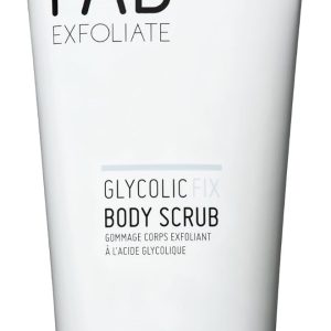 Nip+Fab Glycolic Fix Body Scrub, Exfoliating, Smooth and Radiant Skin, Shea Butter, White Castor Pearls, 200ml