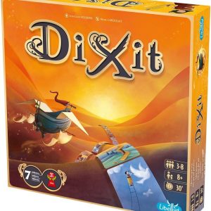 Asmodee Dixit, A Picture Is Worth A Thousand Words, Game of Imagination and Creativity Winner of Multiple Awards, From 8 Years, From 3 to 8 Players, 30 Minutes per Match, Spanish