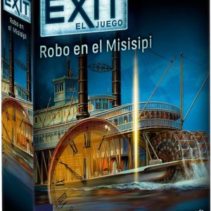 Devir – Exit: Robbery in the Mississippi, Board Game in Spanish, Board Game with Friends, Escape Room, Mystery Games, Adult Board Game (BGEXIT14)