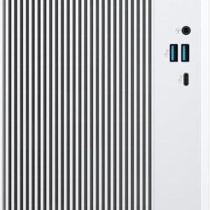 ASUS, V500 Mini Tower V500MV-13620H0220 Desktop (Intel Core i7-13620H, 16GB RAM, 1TB SSD, UHD Graphics, No Operating System) White