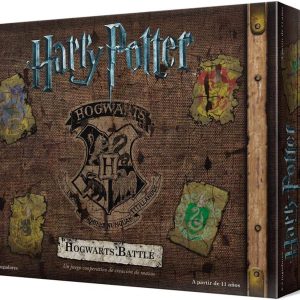 USAopoly Harry Potter Hogwarts Battle, Deck Creation Cooperative Board Game, Ages 11, 2-4 Players, Spanish