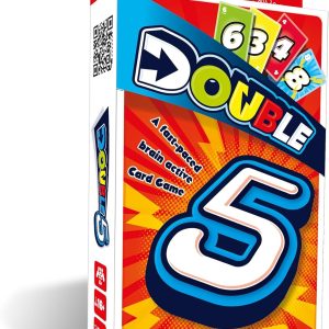 Double 5 – Educational and Fun Card Game, Quick Math and Strategy for Children and Adults, Ideal for Children’s Board Games, Creative Gifts and Fun in Spanish